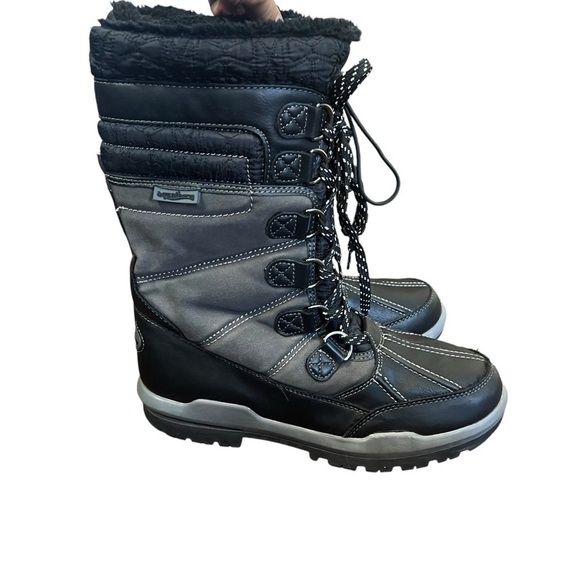 aquatherm Shoes - 3M Aquatherm Black/Grey Thinsulate Boots